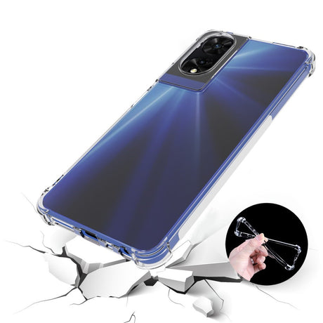 EIDERWOOD TCL 505 Mobil Cover m. Forstærkede Hjørner - Fleksibel Plast - Gennemsigtig