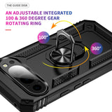 EIDERWOOD Google Pixel 9 / 9 Pro Craftsman-deksel m. Magnetisk stativ - svart