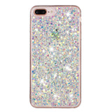 EIDERWOOD iPhone 8 Plus / 7 Plus / 6 (s) Plus Glitter Bakdeksel - Hvit