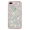 EIDERWOOD iPhone 8 Plus / 7 Plus / 6 (s) Plus Glitter Bakdeksel - Hvit