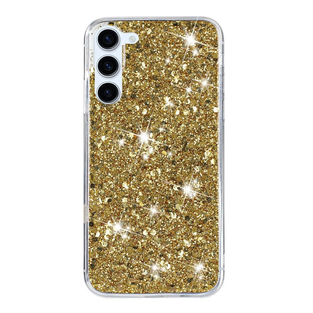 EIDERWOOD Samsung Galaxy S23+ (Plus) Glitter Bagside Cover - Guld