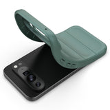 EIDERWOOD Google Pixel 9 Pro XL Fleksibelt Plastik Bagside Cover - Grøn