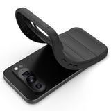 EIDERWOOD Google Pixel 9 Pro fleksibelt plastdeksel - svart