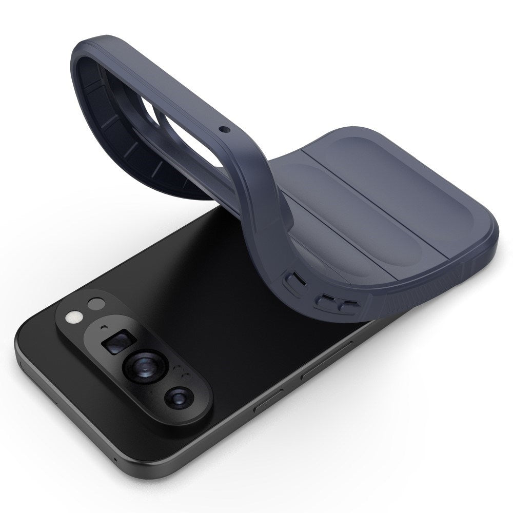 EIDERWOOD Google Pixel 9 Pro fleksibelt plastdeksel - mørkeblå