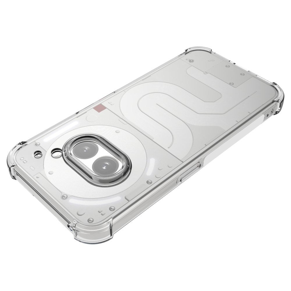 EIDERWOOD Nothing Phone (2a) / (2a) Pluss fleksibelt plastdeksel - gjennomsiktig