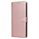 iPhone 14 Pro Max - EIDERWOOD Kunstlæder Flip Cover m. Strop - Rose Gold
