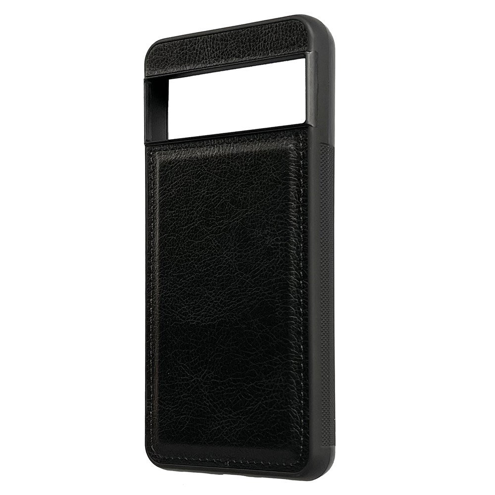 EIDERWOOD Google Pixel 9 / 9 Pro Skinnbelagt plastbakdeksel - Svart