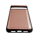 EIDERWOOD Google Pixel 9 / 9 Pro Læderbelagt Plastik Bagside Cover - Rose Gold