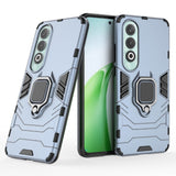 EIDERWOOD OnePlus Nord CE4 (5G) Hybrid Craftsman Bakdeksel m. Magnetisk stativ - blå