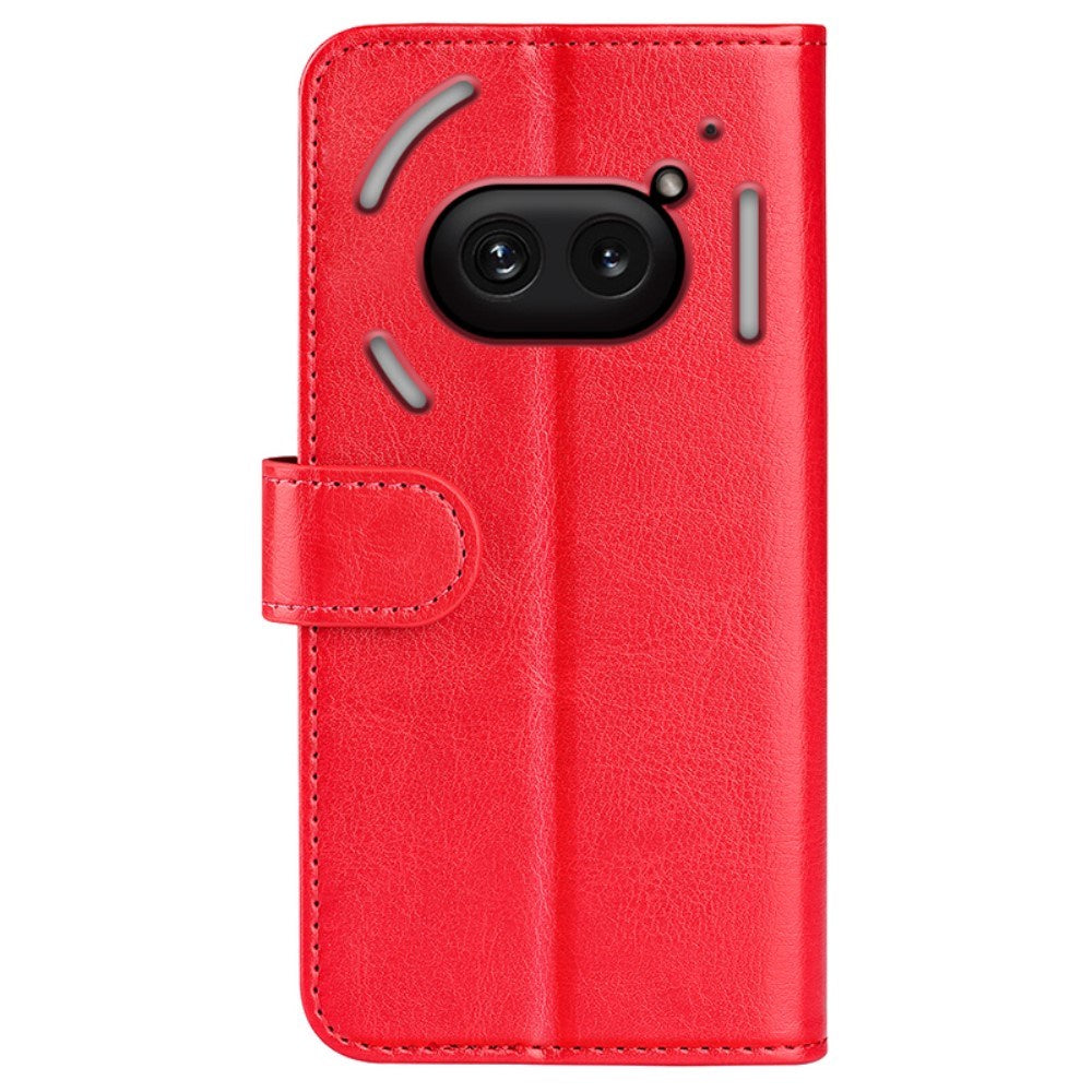 EIDERWOOD Nothing Phone (2a) / (2a) Plus Leather Flip Cover m. Lommebok - Rød