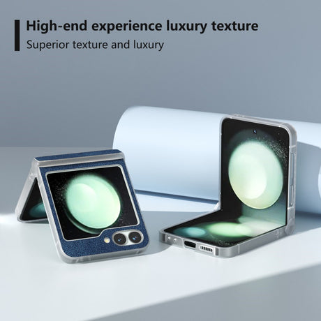 EIDERWOOD Samsung Galaxy Z Flip6 Skinndeksel Plast Bakdeksel - Blå