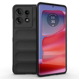 EIDERWOOD Motorola Edge 50 Pro fleksibelt plastdeksel - svart