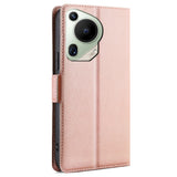 EIDERWOOD Huawei Pura 70 Ultra Flip Case i Kunstlæder m. Kortholder & Ståfunktion - Rose Gold