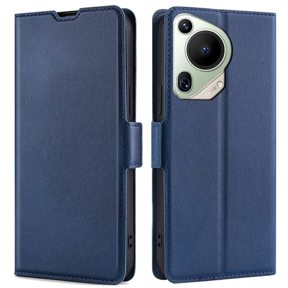 EIDERWOOD Huawei Pura 70 Ultra Flip Case i Kunstlæder m. Kortholder & Ståfunktion - Blå