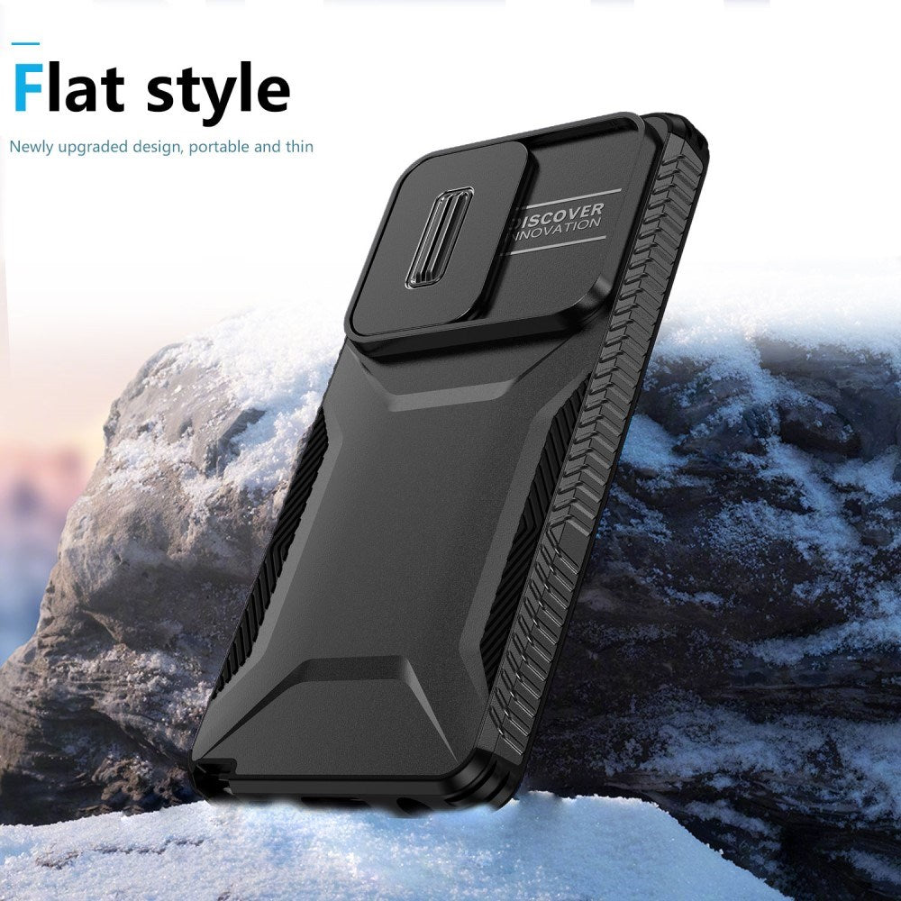 EIDERWOOD Motorola Moto G Stylus 5G (2024) Craftsman Bakdeksel m. Cam Slider - Svart