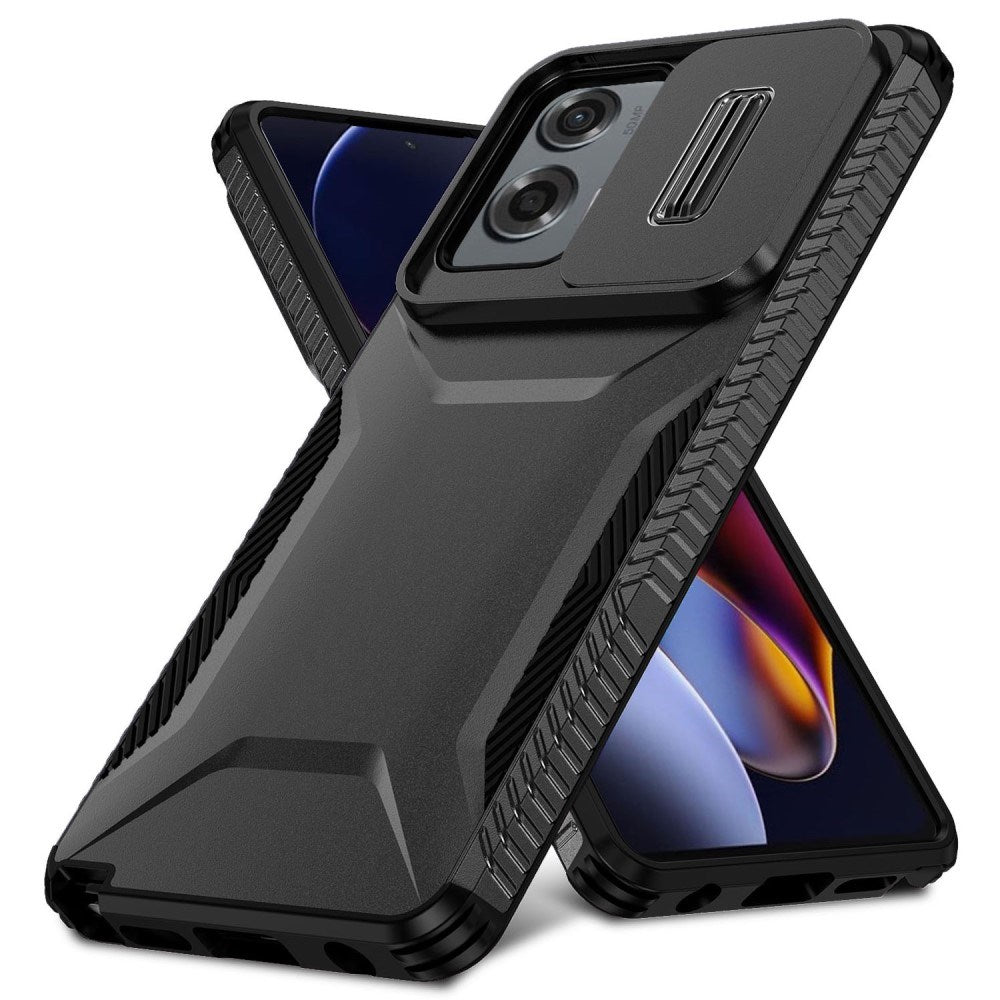 EIDERWOOD Motorola Moto G Stylus 5G (2024) Craftsman Bakdeksel m. Cam Slider - Svart