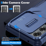 EIDERWOOD Motorola Moto G Stylus 5G (2024) Craftsman Bakdeksel m. Cam Slider - Blå