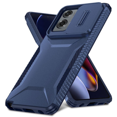 EIDERWOOD Motorola Moto G Stylus 5G (2024) Craftsman Bakdeksel m. Cam Slider - Blå