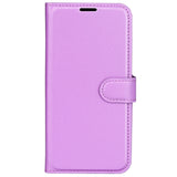 Huawei Pura 70 Pro / 70 Pro+ (Pluss) - EIDERWOOD Faux Leather Flip Cover m. Kortholder og stativfunksjon - Lilla