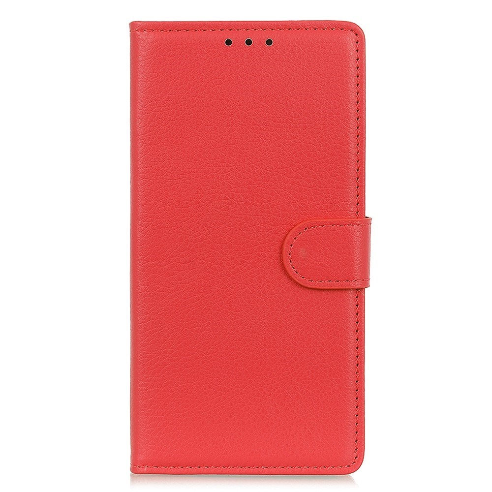 EIDERWOOD iPhone 16 Pro Max Leather Flip Cover m. Lommebok - Rød