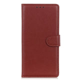 EIDERWOOD iPhone 16 Pro Max Leather Flip Cover m. Veske - Brun