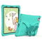 EIDERWOOD iPad Air 11" (2025 / 2024) Butterfly Kickstand Kids Cover m. skulderstropp - Mintgrønn