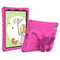 EIDERWOOD iPad Air 11" (2025 / 2024) Butterfly Kickstand Kids Cover m. Skulderstropp - Rosa