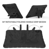 EIDERWOOD iPad Pro 11" (2024) Butterfly Kickstand Kids Cover m. skulderstropp - svart