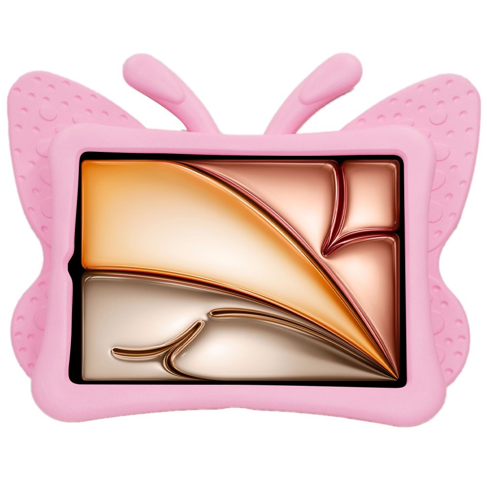 EIDERWOOD iPad Air 11" (2025 / 2024) - Butterfly-deksel med stativfunksjon - Rosa