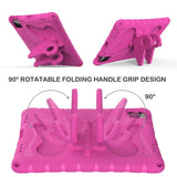 EIDERWOOD iPad Air (2025 / 2024) / Pro 13" (2024) / Pro 12.9" (2022-2018) Butterfly Kickstand barnedeksel m. Skulderstropp - Rosa