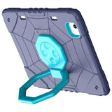 EIDERWOOD iPad Air 11" (2025 / 2024) Børne Bagside Cover m. Kickstand & Håndtag - Mørkeblå