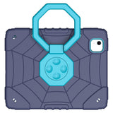 EIDERWOOD iPad Air 11" (2025 / 2024) Børne Bagside Cover m. Kickstand & Håndtag - Mørkeblå