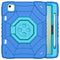 EIDERWOOD iPad Air 11" (2025 / 2024) Bakdeksel for barn med støtte og håndtak - blå
