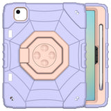 EIDERWOOD iPad Air 11" (2025 / 2024) Bakdeksel for barn med stativ og håndtak - lilla