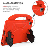 Samsung Galaxy Tab A11+ (Plus) / A9+ (Plus) EIDERWOOD Børnecover m. Ståfunktion - Rød