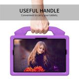 Samsung Galaxy Tab A11+ (Plus) / A9+ (Plus) EIDERWOOD Børnecover m. Ståfunktion - Lilla