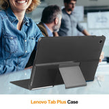 EIDERWOOD Lenovo Tab Plus 11,5" vegansk skinndeksel - mønster - kat