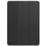 OnePlus Pad 2 Tri-Fold Leather Flip Cover m. Sleep Function - Svart