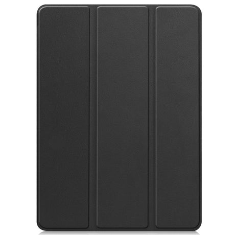 OnePlus Pad 2 Tri-Fold Leather Flip Cover m. Sleep Function - Svart