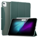 iPad Air 13 (2024) / Pro 12.9 (2022 / 2021) ESR Tri-Fold Flip Cover m. Plass til Apple Pencil - Grønn
