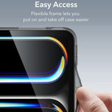 iPad Pro 11" (2024) ESR Hybrid-deksel - Gjennomsiktig / svart