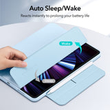 iPad Pro 11" (2021) ESR Rebound Hybrid Flip-deksel - Lyseblå