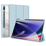 Samsung Galaxy Tab S10 Plus støtsikkert flipdeksel m. Penneholder - DUX DUCIS TOBY Series - Blå