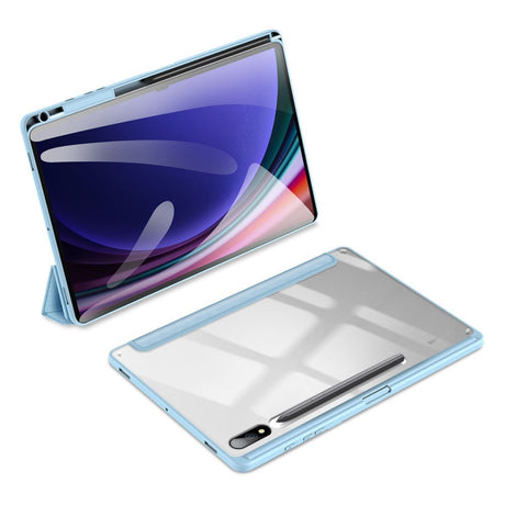 Samsung Galaxy Tab S10 Plus støtsikkert flipdeksel m. Penneholder - DUX DUCIS TOBY Series - Blå
