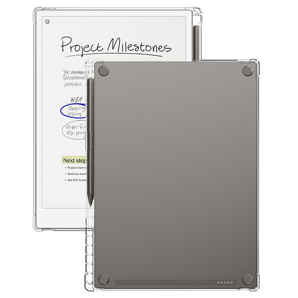 ReMarkable Paper Pro EIDERWOOD Fleksibelt Plast Bagsidecover - Gennemsigtig
