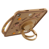 iPad 11" (2025) / 10.9" (2022) EIDERWOOD Silikone Bagside Cover m. Roterende Kickstand - Capybara