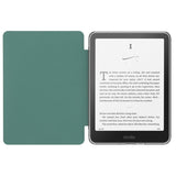 EIDERWOOD Amazon Kindle Paperwhite (2024) Deksel i imitert skinn - gjennomsiktig / grå