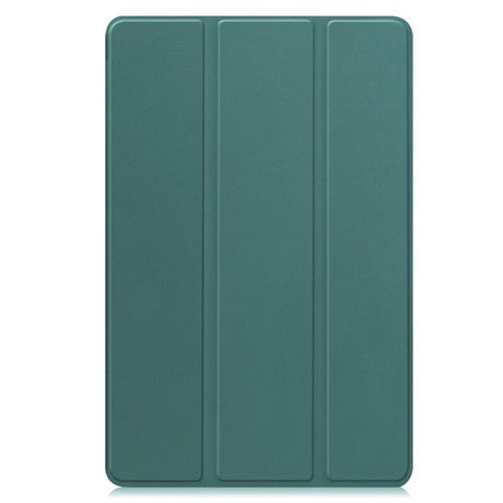 Samsung Galaxy Tab S10 FE+ (Plus) - EIDERWOOD Kunstlæder Flip Cover m. Ståfunktion & Pencil Holder - Grøn