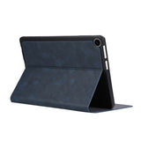 EIDERWOOD Lenovo Tab 10.1" Kunstlæder Tablet Cover m. Stander - Mørkeblå