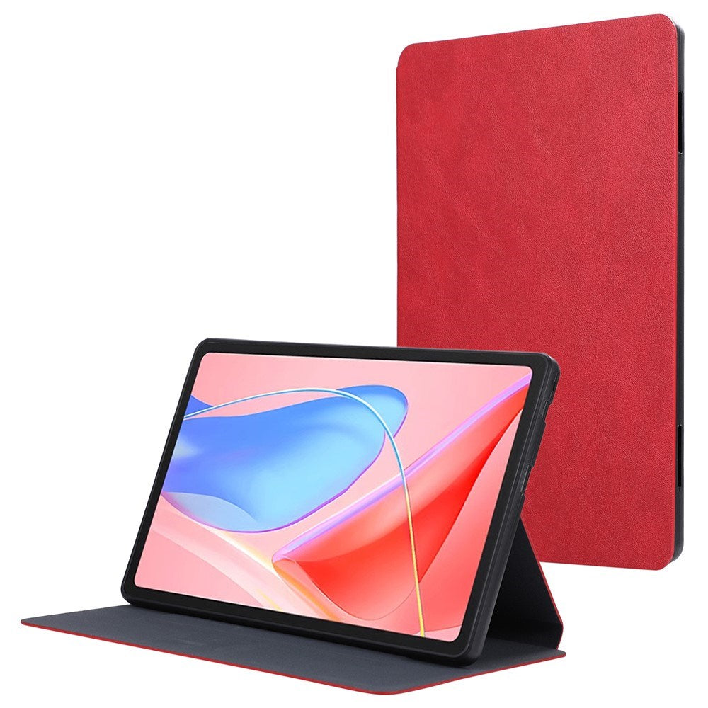 EIDERWOOD Lenovo Tab 10.1" Kunstlæder Tablet Cover m. Stander - Rød